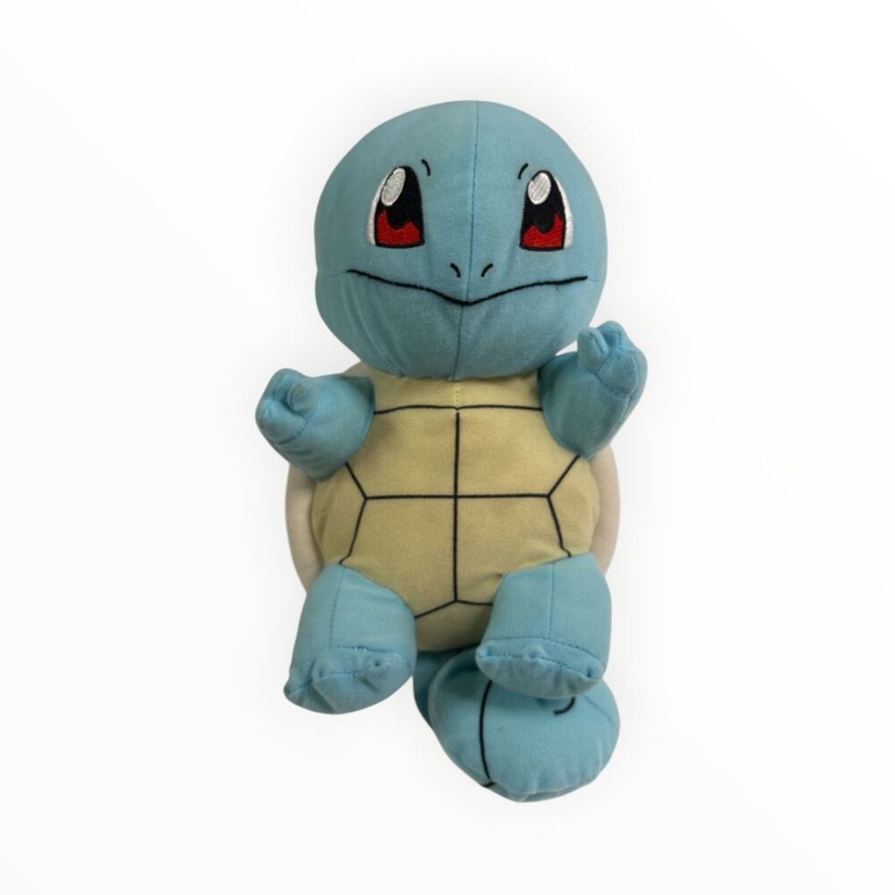 Pokemon Go SQUIRTLE 8” Soft Plush Light Blue Stuffed Animal Toy